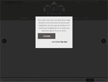 Tablet Screenshot of chateau-de-paraza.com